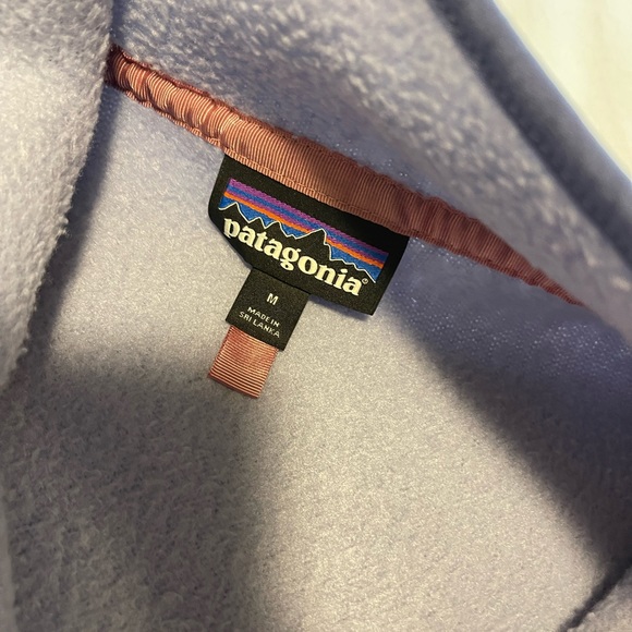 Purple Patagonia Zip Up Jacket - Picture 2 of 4